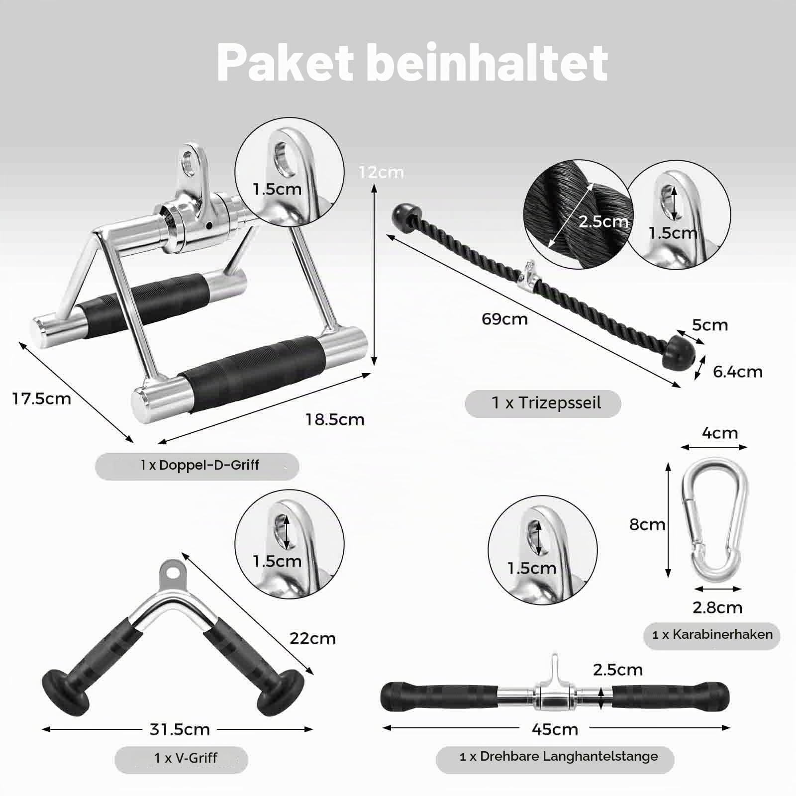 komfotteu-4-tlg-kabelzug-zubeh-r-set-f-r-kabelmaschine-trizepsseil-v-griff-trize image 7