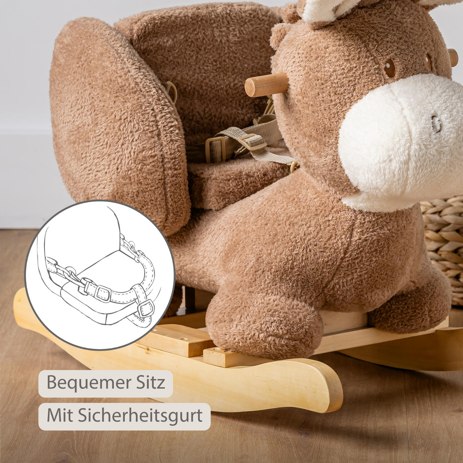 nattou-teddy-schaukelpferd-esel-schaukeltier-beige-aus-teddystoff image 5