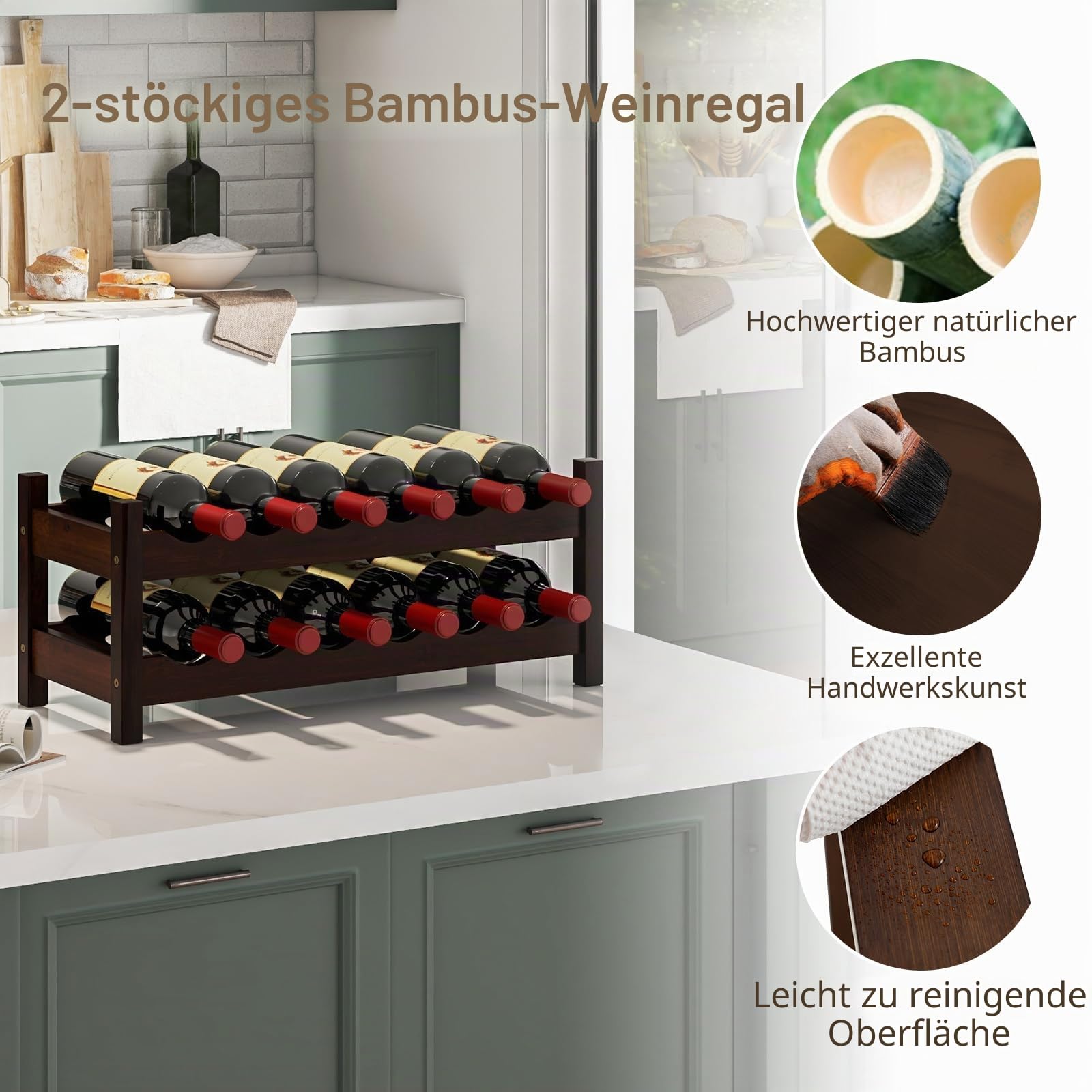 komfotteu-weinregal-f-r-12-flaschen-2-ebenen-aus-bambus-62x24x25-cm image 5