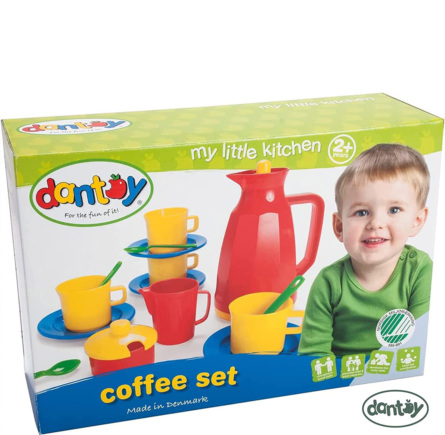 dantoy-coffee-set-f-r-4-17-teiliges-kinder-kaffeeservice-rollenspiel-ab-2-jahren image 2