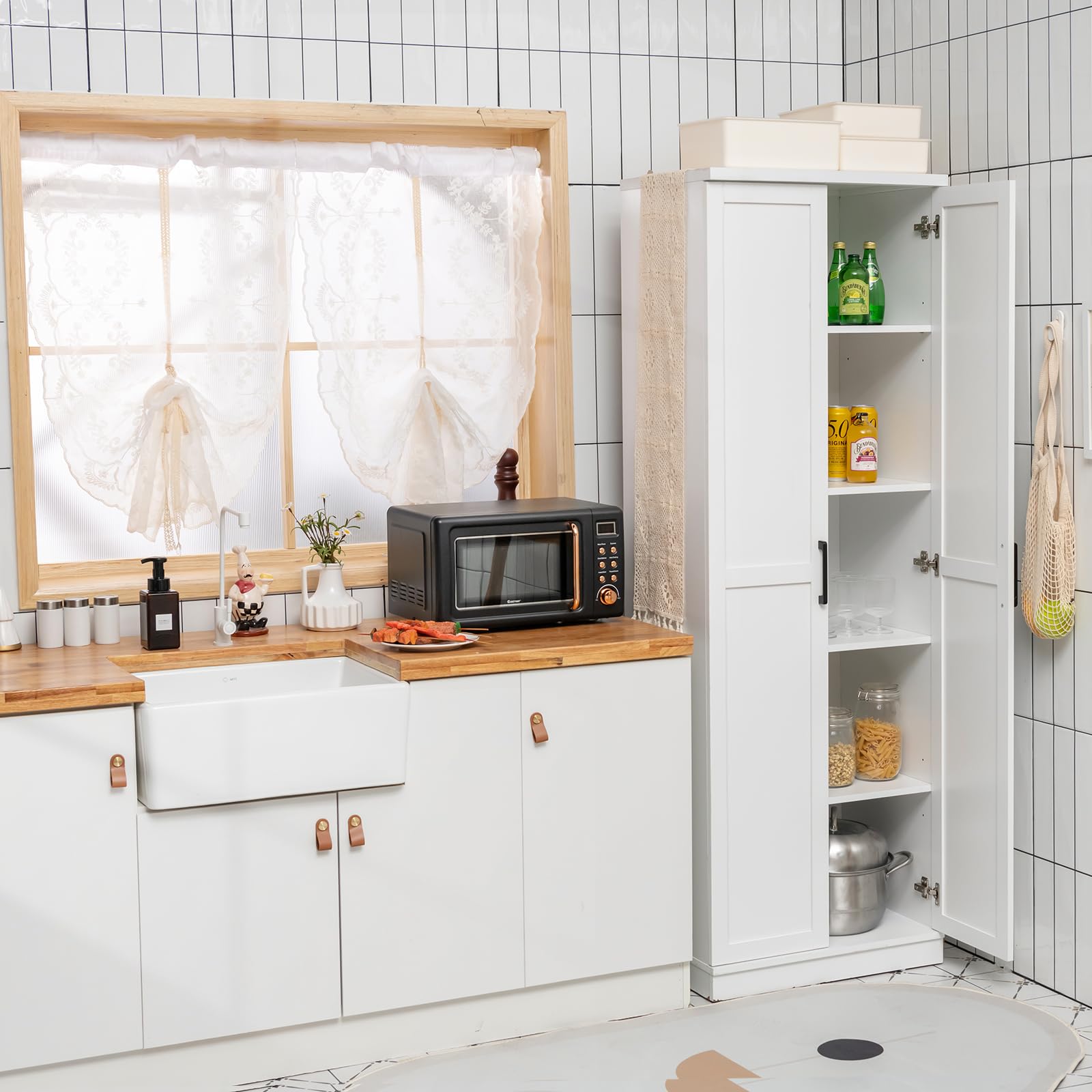 komfotteu-mehrzweckschrank-doppelt-r-holz-178-cm-wei image 2