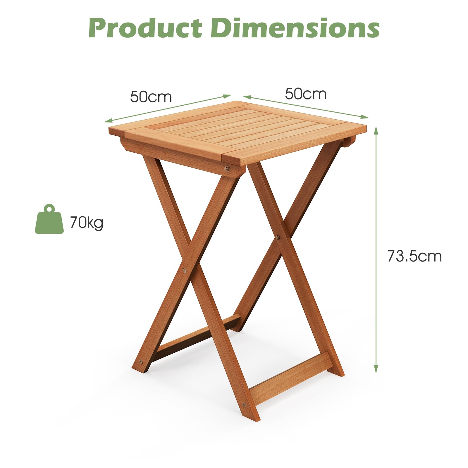 komfotteu-gartentisch-klappbar-hartholz-beistelltisch-50-x-50-x-73-5-cm image 3