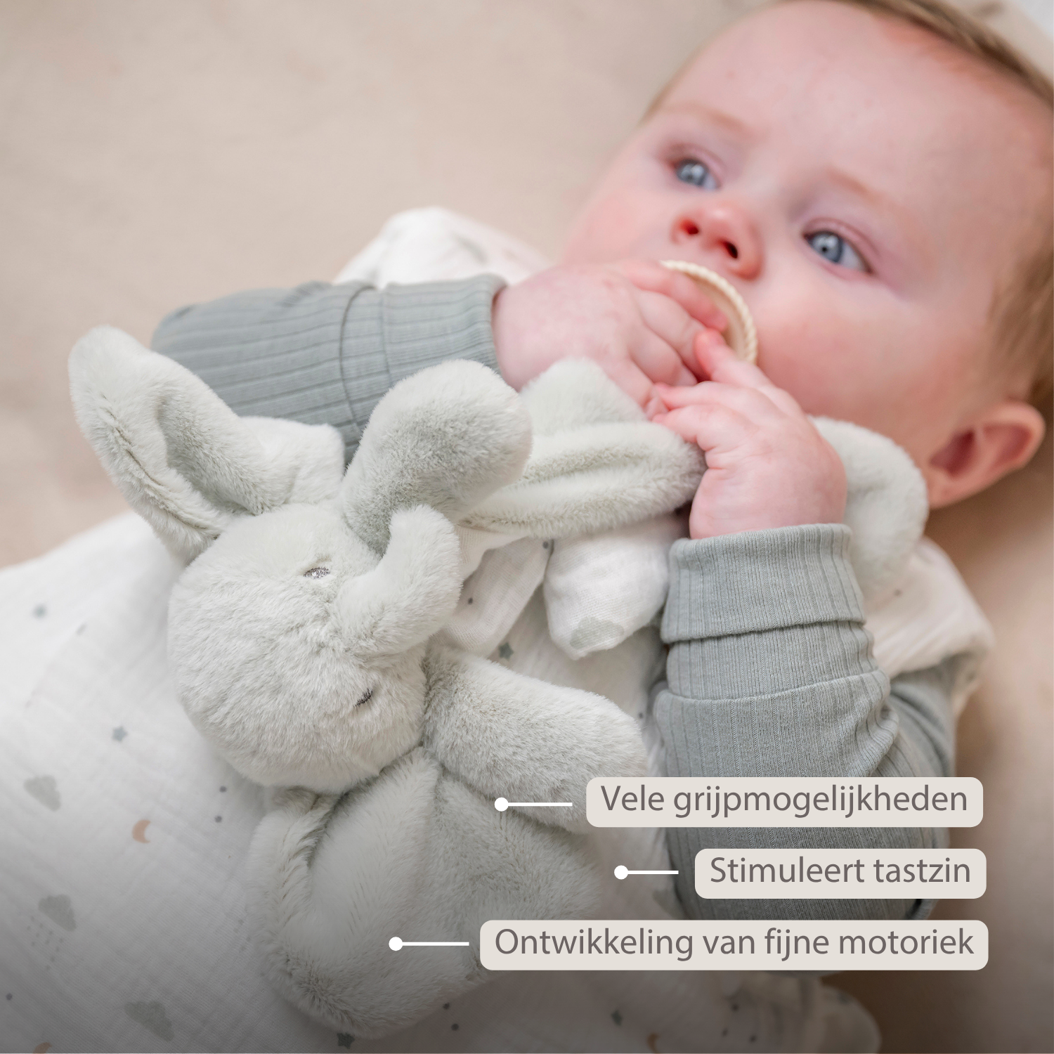 nattou-loulou-mini-kuscheltuch-elefant-25-cm-lindengr-n-ecru-aus-baumwolle image 6