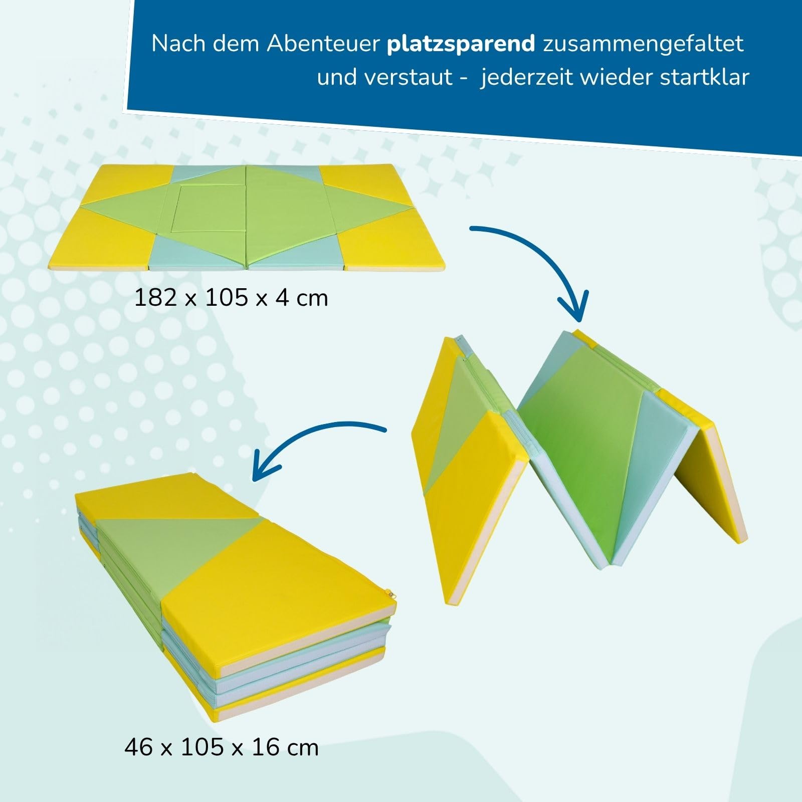 alldoro-3-in-1-spielmatte-182-x-105-cm-krabbelmatte-tipi-zelt-spielboot image 8