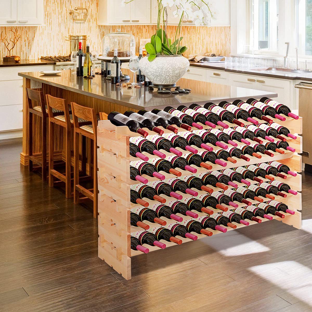 komfotteu-weinregal-holz-f-r-72-flaschen-119x29x72-cm image 7