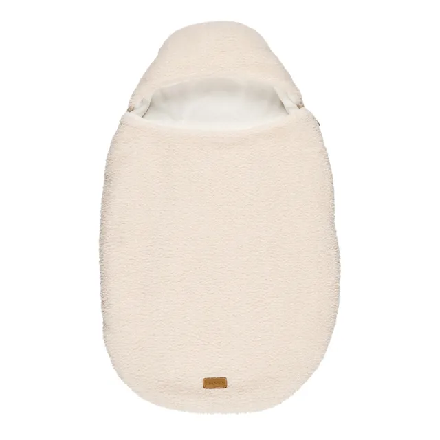 nattou-teddy-babynest-ecru-0-6-monate-fu-sack-f-r-autositz-kinderwagen image 1