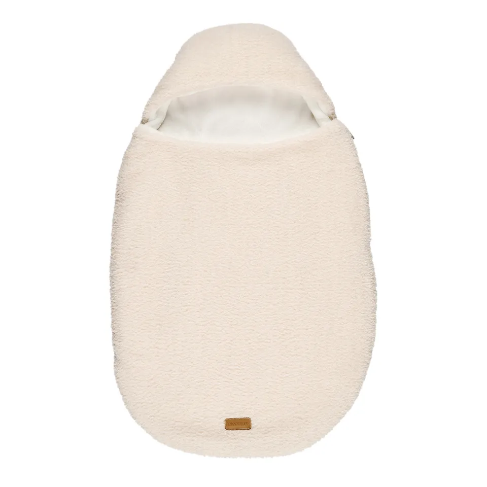 nattou-teddy-babynest-ecru-0-6-monate-fu-sack-f-r-autositz-kinderwagen image 1