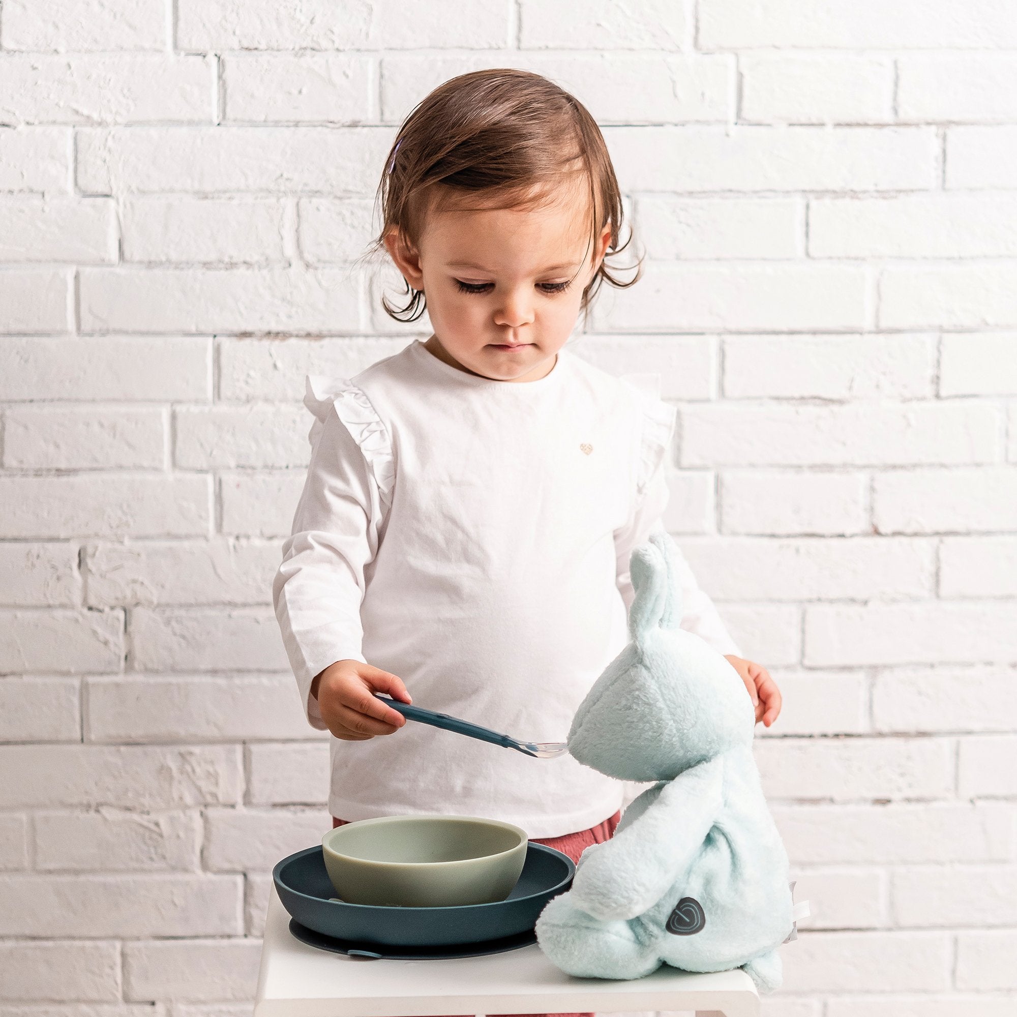 nattou-teddy-geschirr-set-kind-4-teilig-silikon-mit-l-tzchen image 2