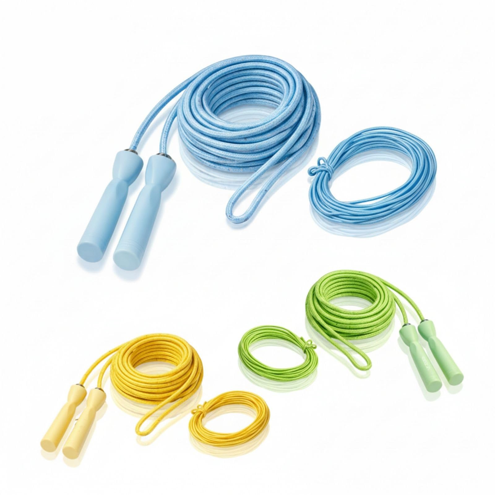 alldoro-2-in-1-springseil-gummitwist-set-outdoor-spielset-230-cm-200-cm image 1