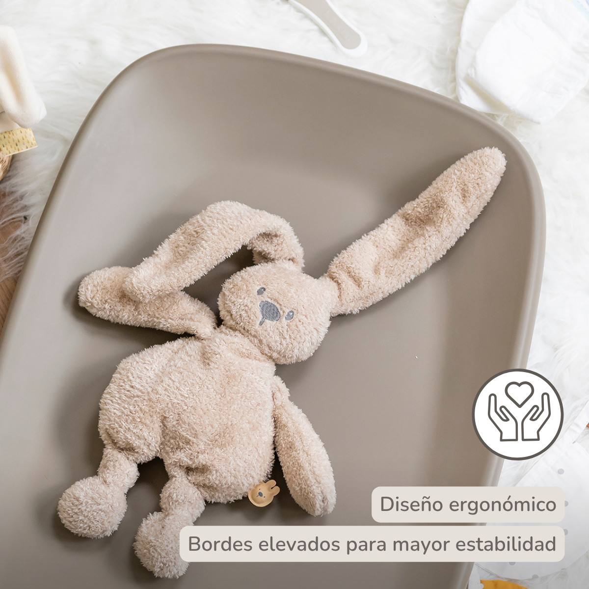 nattou-softy-wickelauflage-50-x-70-cm-wickelunterlage-taupe image 7