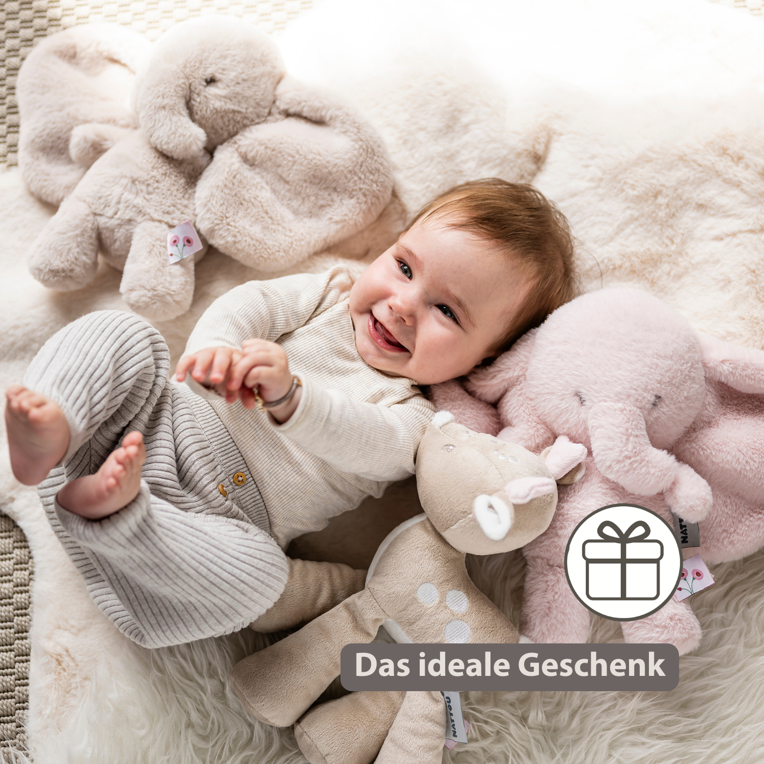 nattou-fanfan-kuscheltier-elefant-30-cm-sand image 7