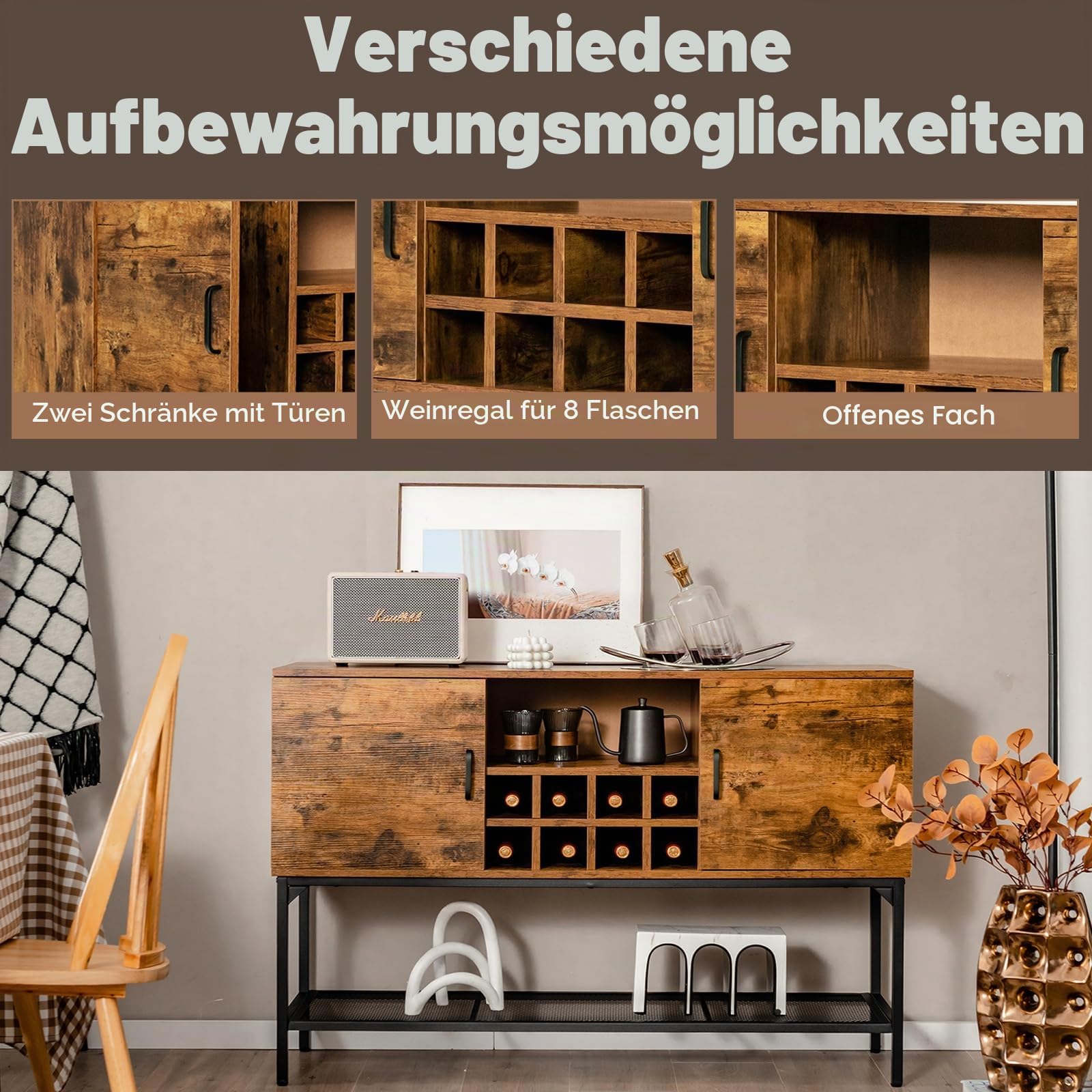 komfotteu-sideboard-k-chenschrank-120x40x85-cm-industriedesign image 6