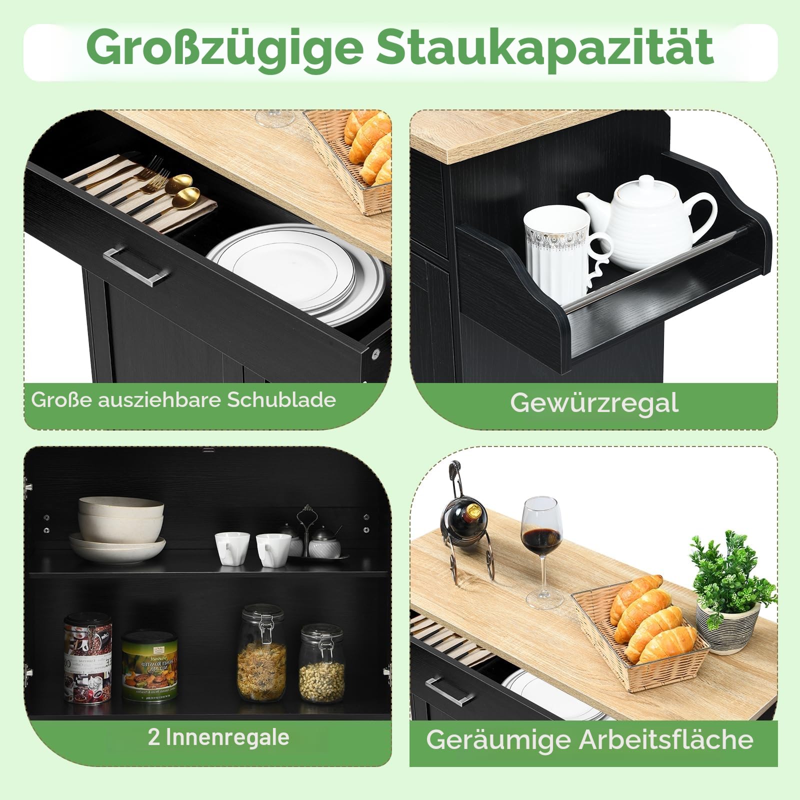 komfotteu-k-chenwagen-k-cheninsel-116-x-40-x-85-cm-mit-rollen-schwarz image 5