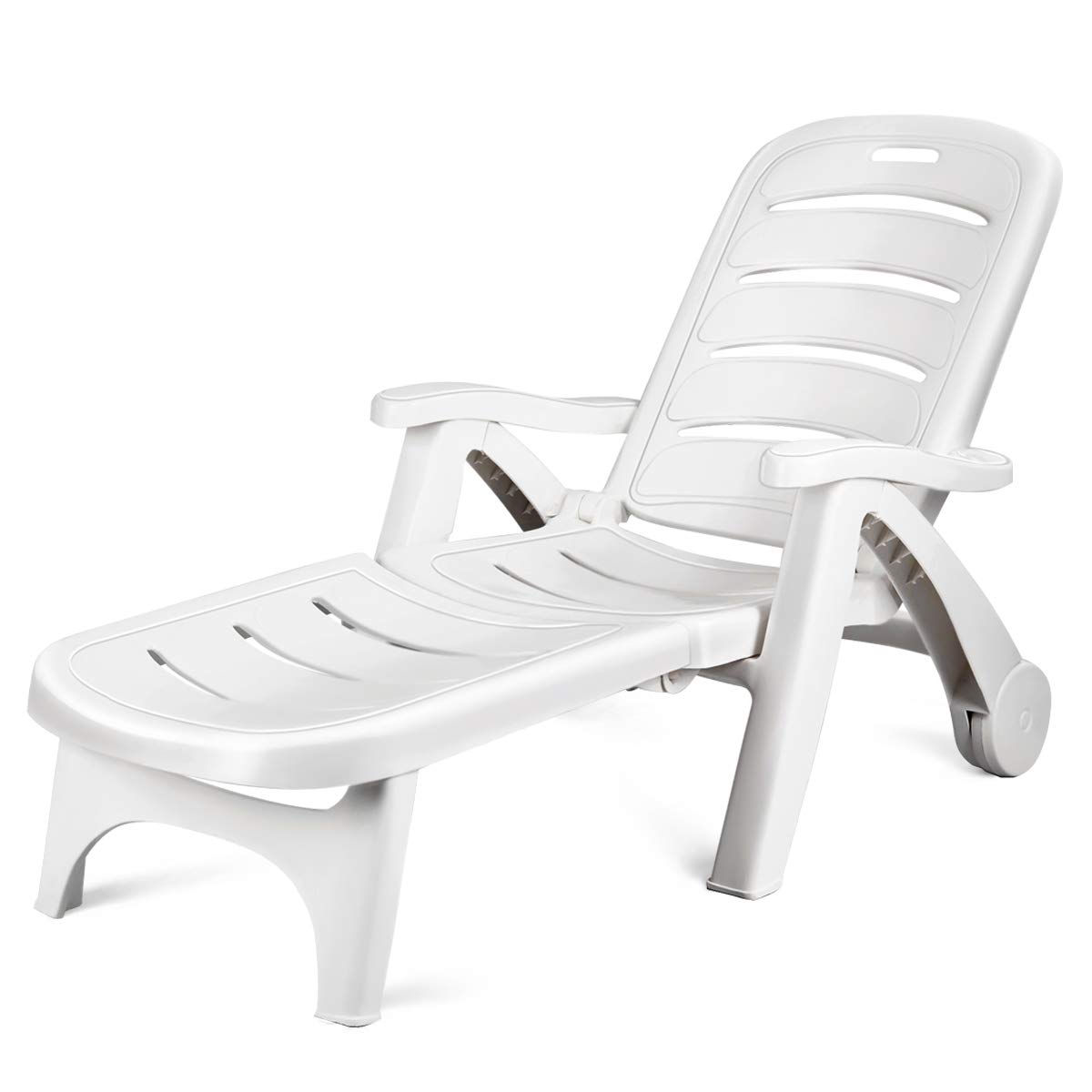 komfotteu-sonnenliege-mit-r-dern-pp-5-fach-verstellbar-wei-150-kg image 8