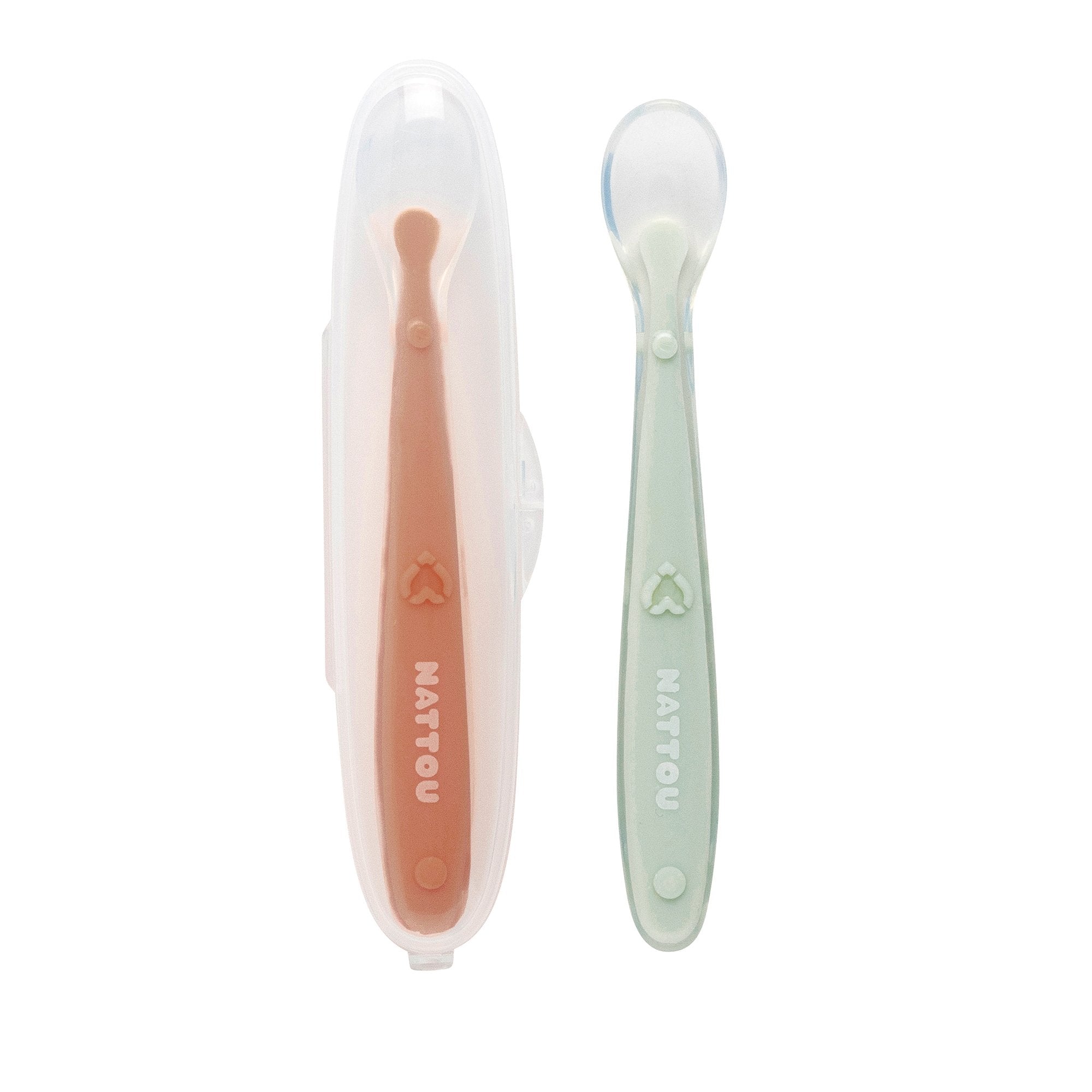 nattou-silikon-l-ffel-set-2-st-ck-mit-etui image 1