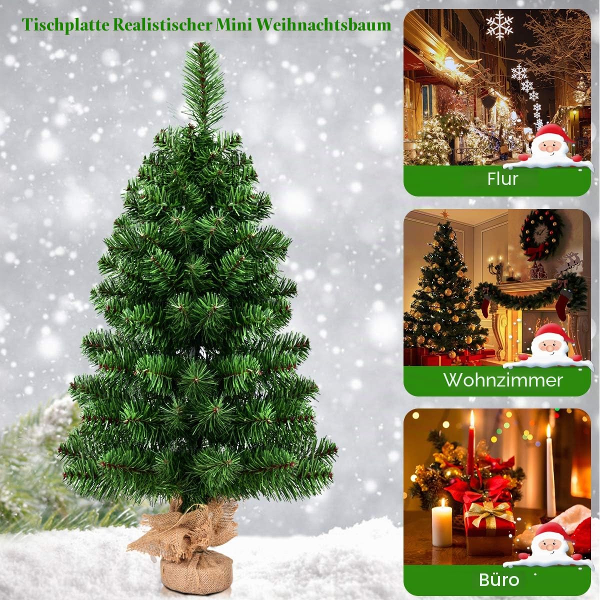 komfotteu-k-nstlicher-weihnachtsbaum-90-cm-96-spitzen-betonsockel image 5