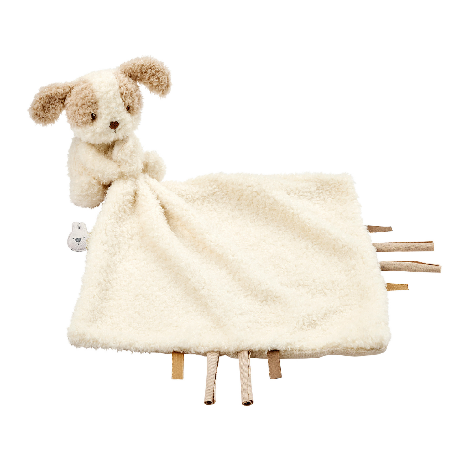 nattou-teddy-schmusetuch-hund-27-x-27-cm-beige image 1