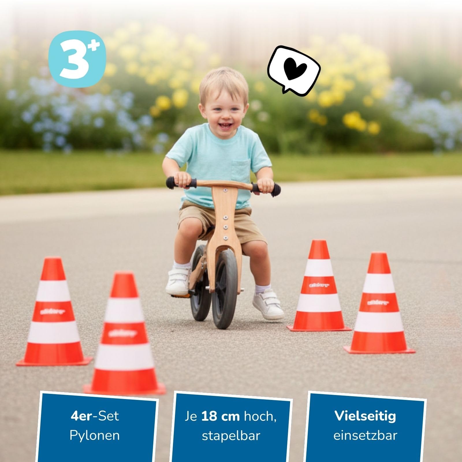 alldoro-pylonen-4er-set-18-cm-verkehrsh-tchen-orange-wei-stapelbar image 2