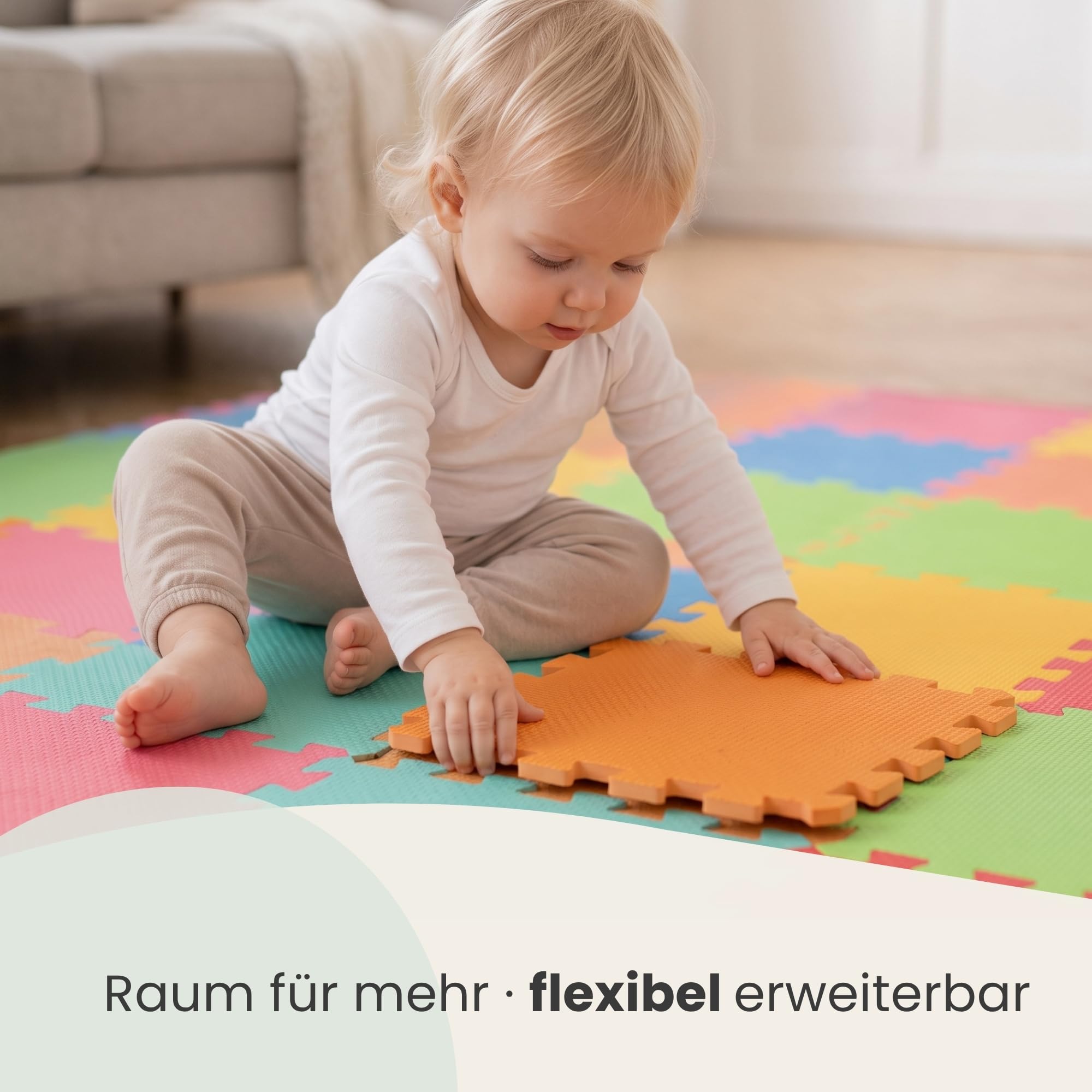 littletom-spielmatte-baby-puzzlematte-18-teilig-30x30-cm-mint-rosa image 8