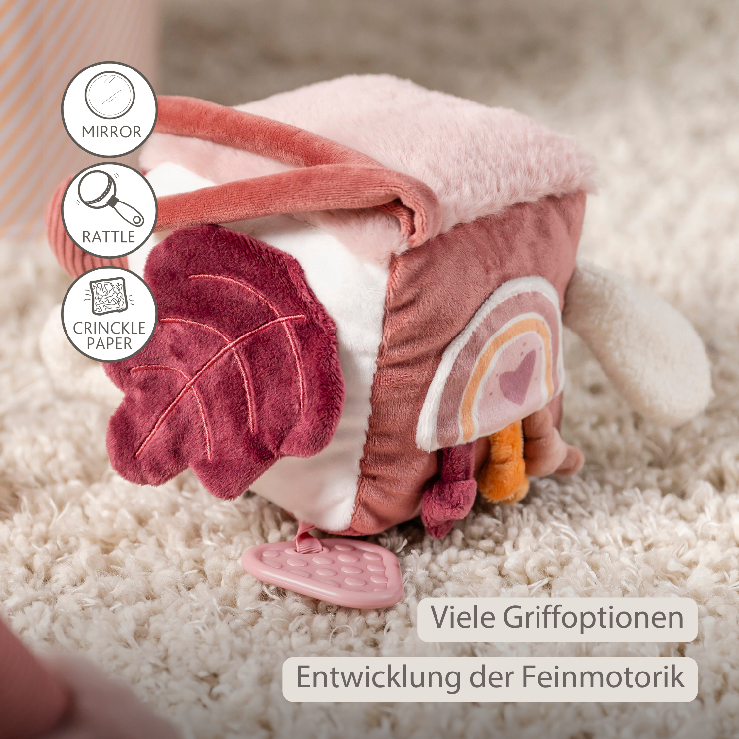 nattou-lapidou-weicher-aktivit-tsw-rfel-18-cm-puderrosa image 3
