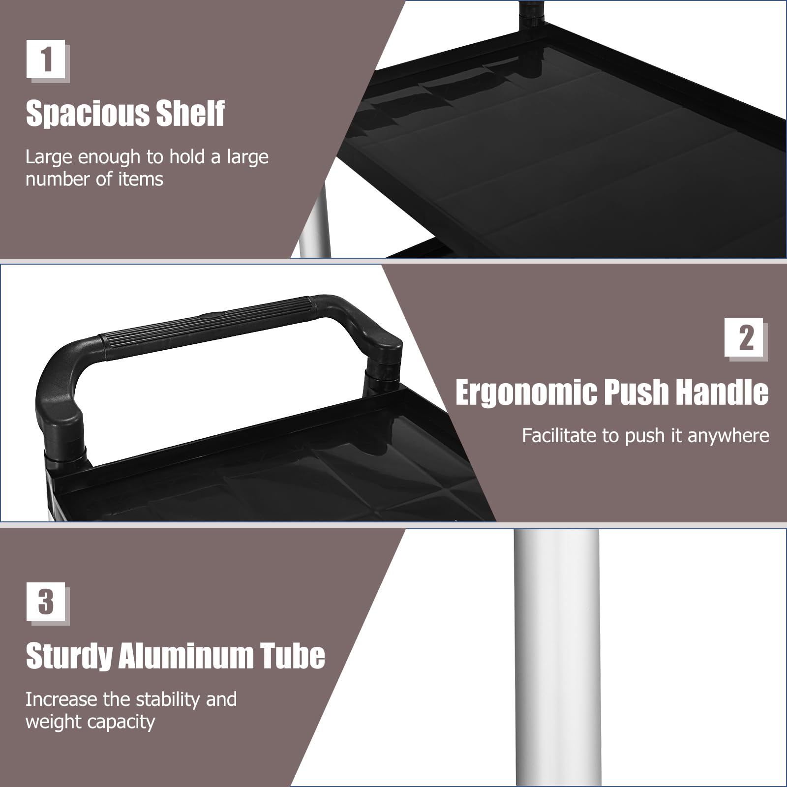komfotteu-servierwagen-3-ebenen-mit-r-dern-103x49x98cm-schwarz image 5