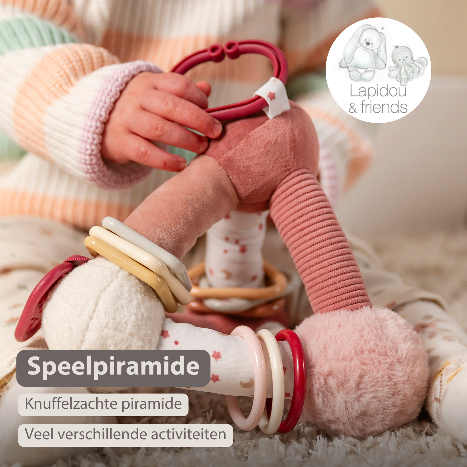nattou-lapidou-weiche-aktivit-tspyramide-dreieck-20-cm-puderrosa image 8