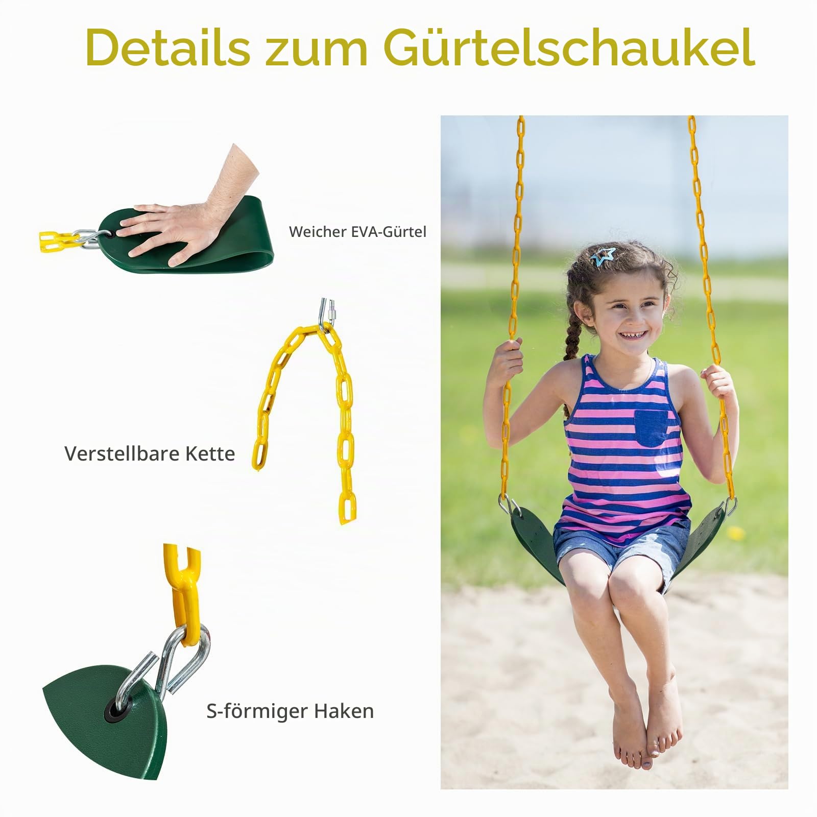 komfotteu-doppelschaukel-mit-metallgestell-kinderschaukel-nestschaukel-blau-gelb image 5