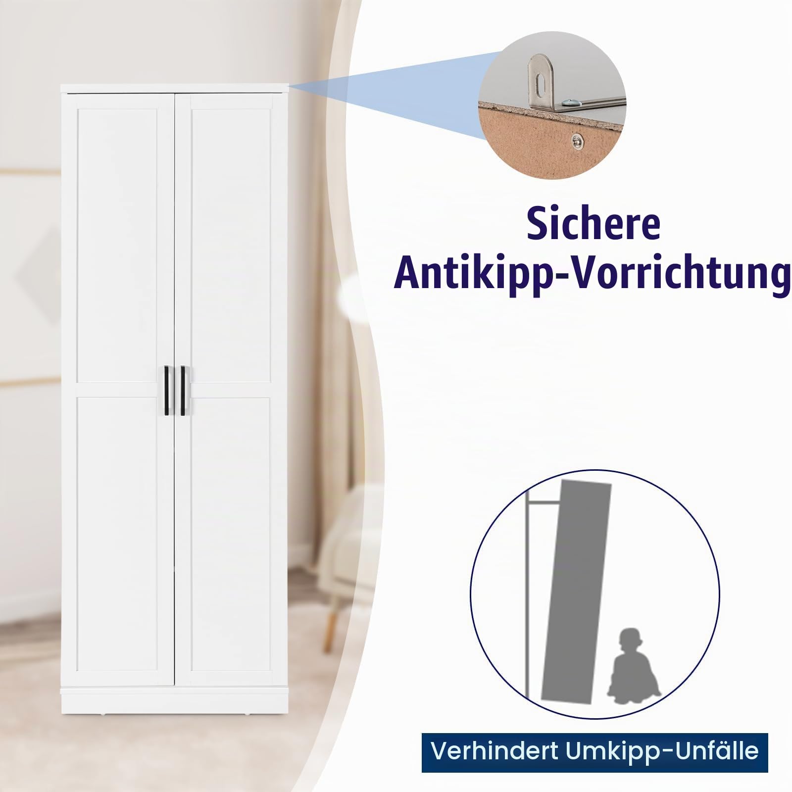 komfotteu-mehrzweckschrank-wei-mit-doppelt-r-59x43-5x178-cm image 5