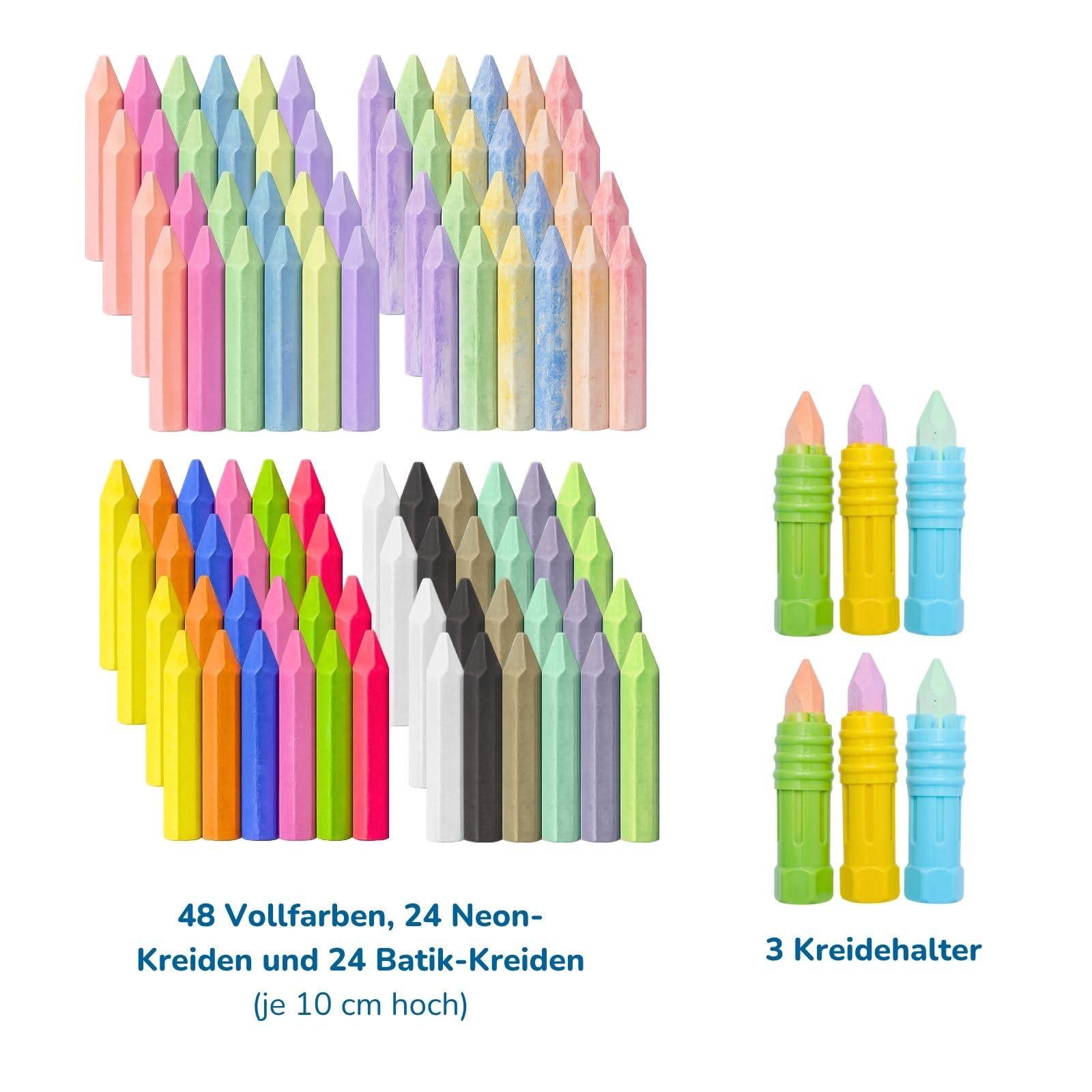 alldoro-xxl-stra-enmalkreide-set-102tlg-neon-batik-kreide image 6