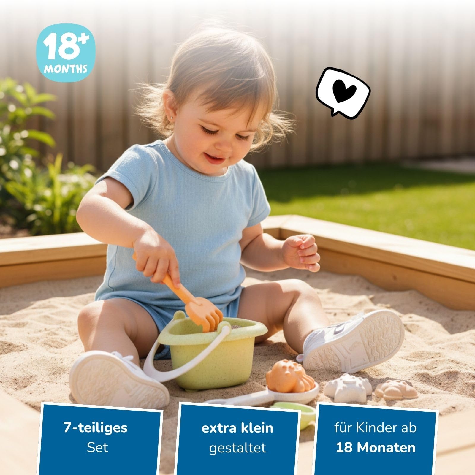 alldoro-mini-sandspielzeug-7-teilig-eimer-14-cm-ab-18-monaten image 2