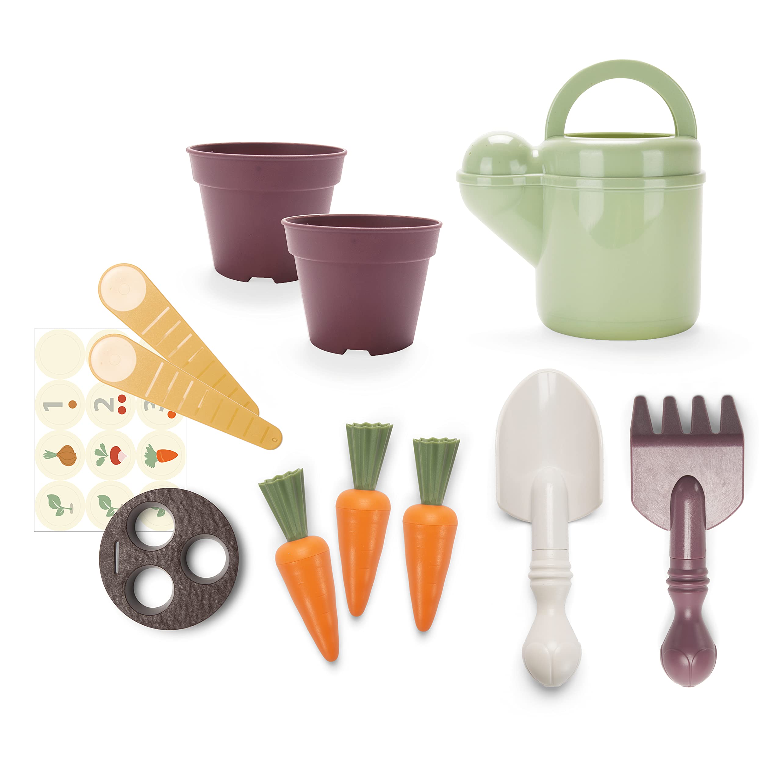 dantoy-green-garden-pflanzen-set-11-teilig-ab-2-jahre-garten-spielzeug-mit-gie-k image 5