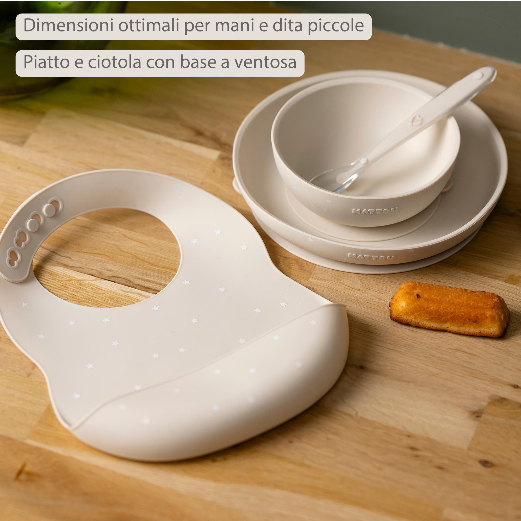 nattou-silikon-babygeschirr-set-ton-mit-sternen-mit-l-tzchen image 3