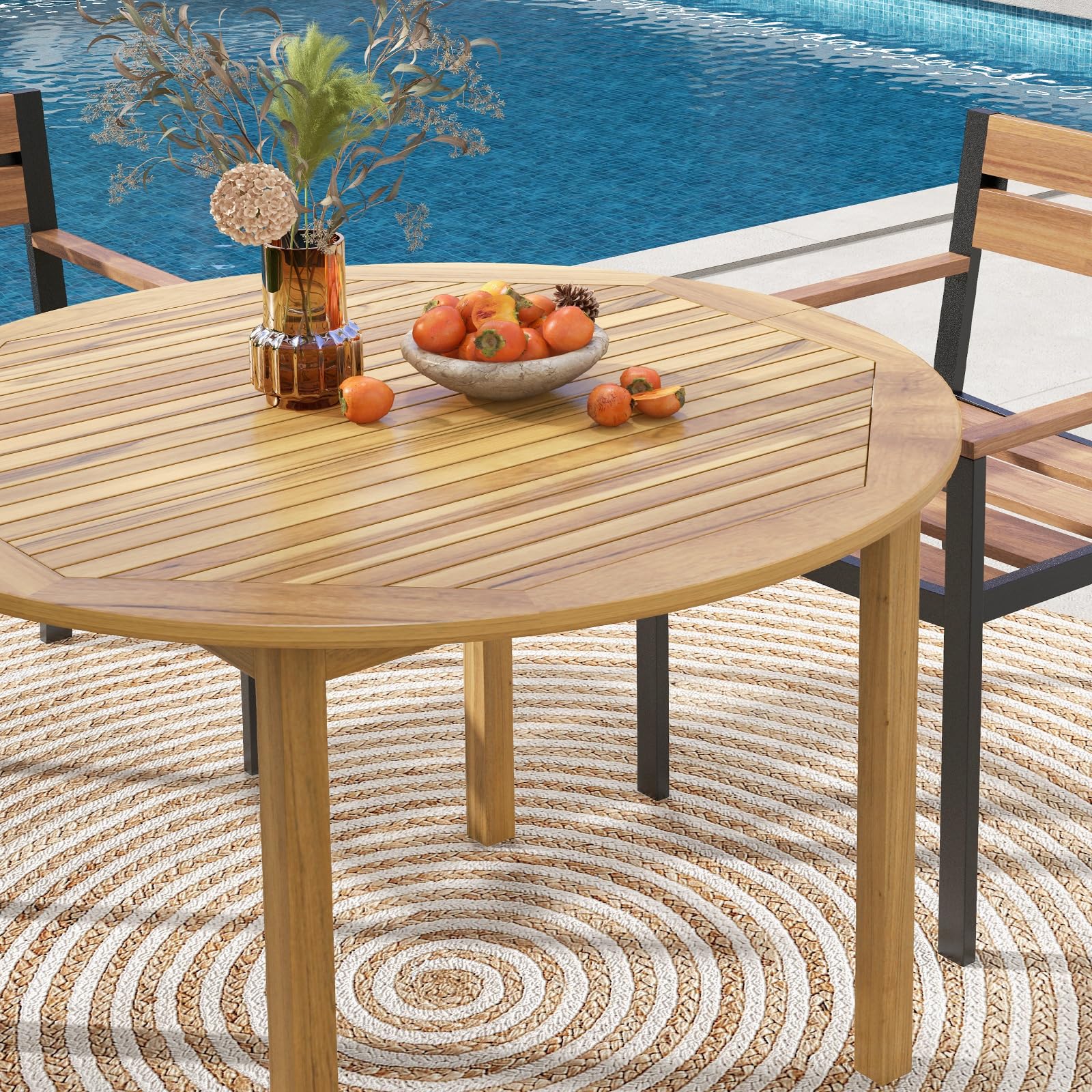 komfotteu-gartentisch-akazienholz-rund-100-cm-f-r-4-personen image 2
