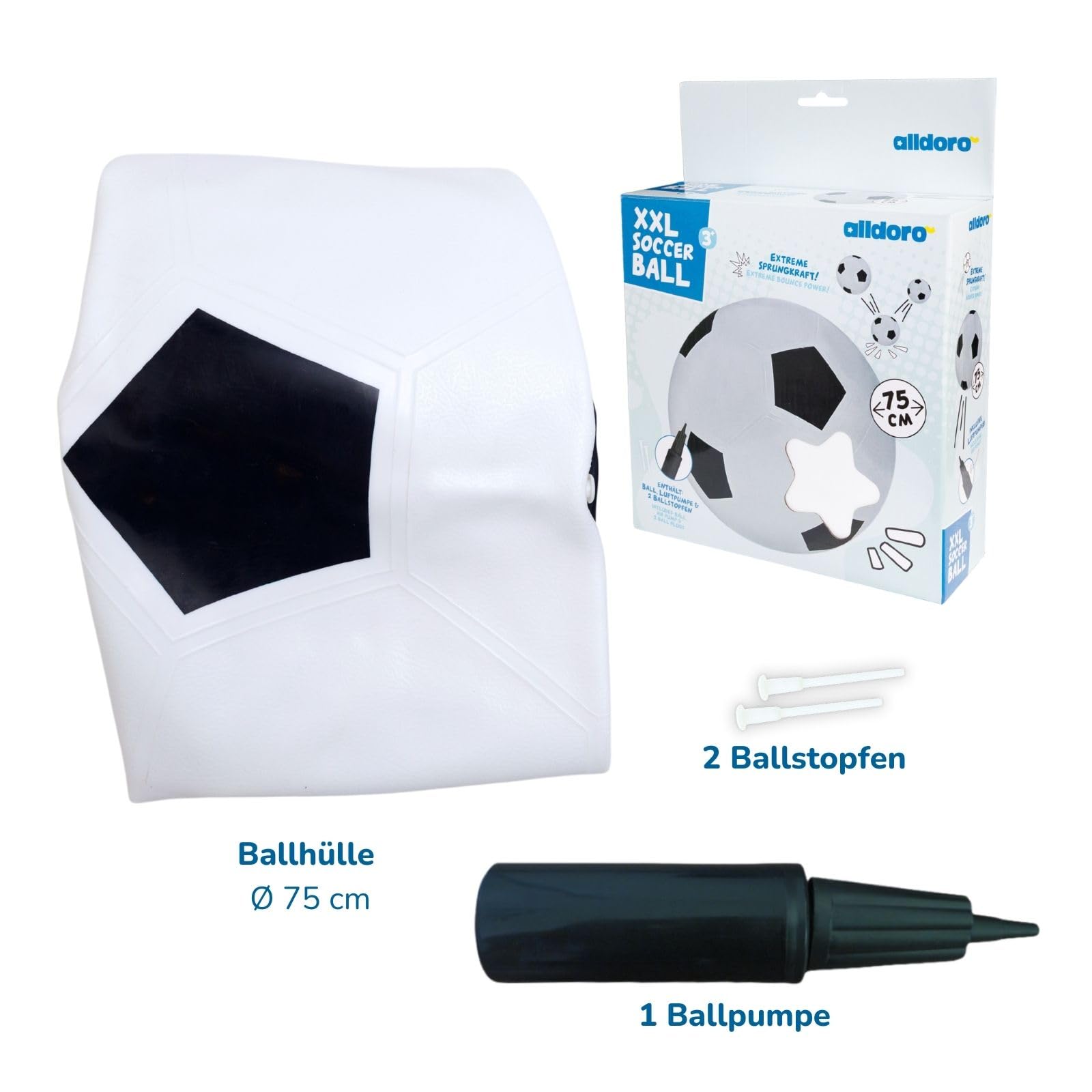alldoro-xxl-fu-ball-75-cm-aufblasbarer-riesenball-aus-gummi image 7