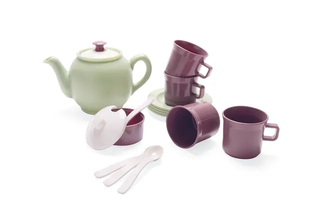 dantoy-green-garden-teeservice-16-teiliges-spielgeschirr-ab-2-jahren image 1