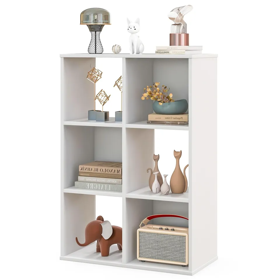 komfotteu-b-cherregal-6-f-cher-61x30x90-cm-wei-mit-kippschutz image 1