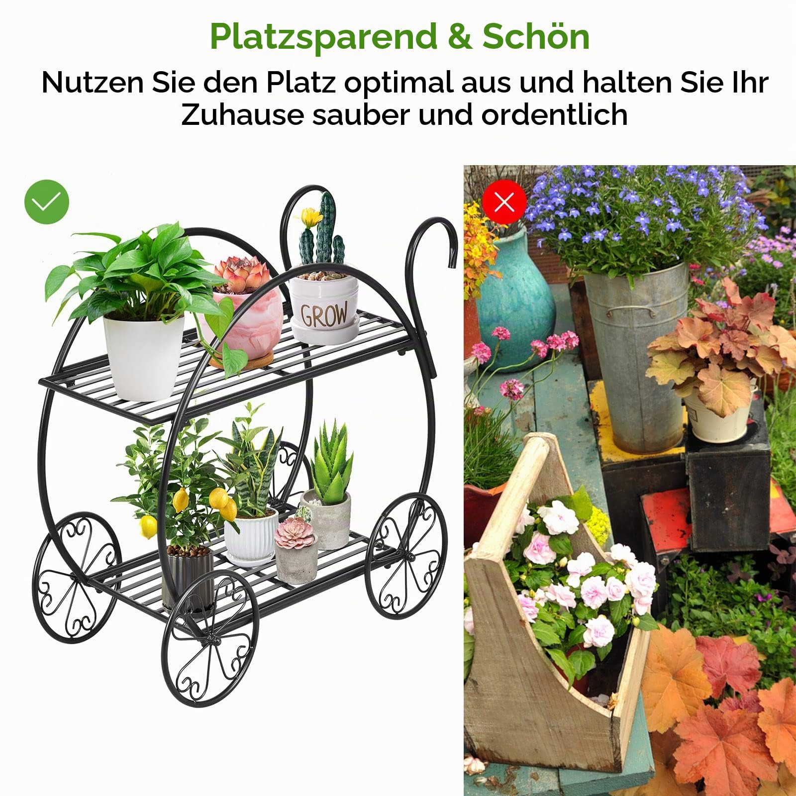 komfotteu-blumenst-nder-metall-pflanzwagen-mit-4-r-dern-und-2-griffen-67x34x60-c image 4