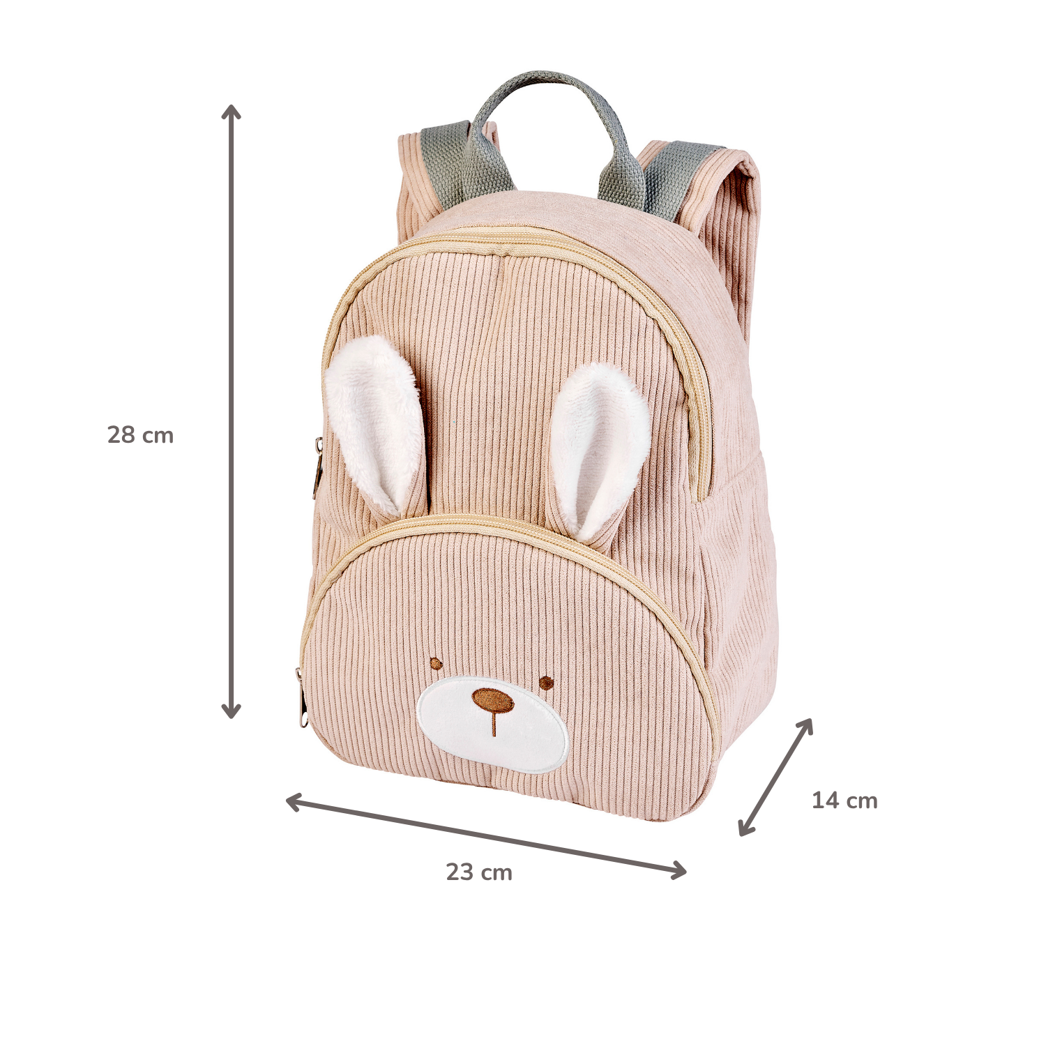 nattou-lapidou-rucksack-28-cm-hase-sandfarben image 6