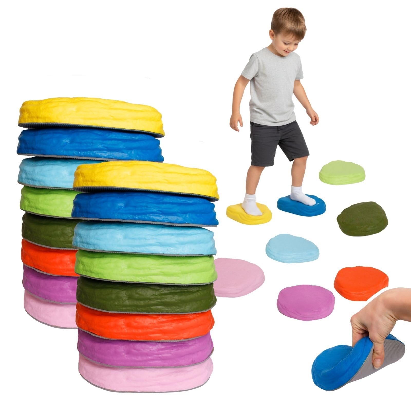 alldoro-soft-balanciersteine-16er-set-8-farben image 1