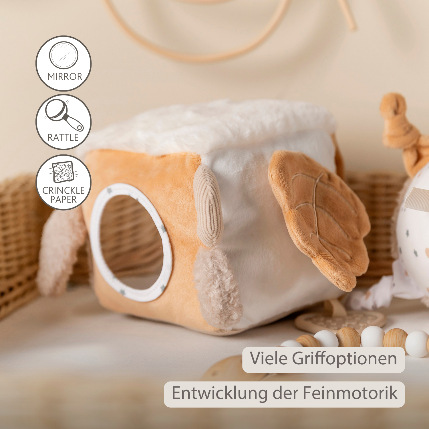 nattou-lapidou-weicher-aktivit-tsw-rfel-18-cm-beige image 3