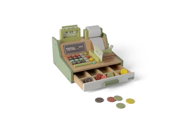 dantoy-kaufladenkasse-17-teilig-aus-holz-spielkasse-mintgr-n-in-geschenkbox-ab-3 image 1
