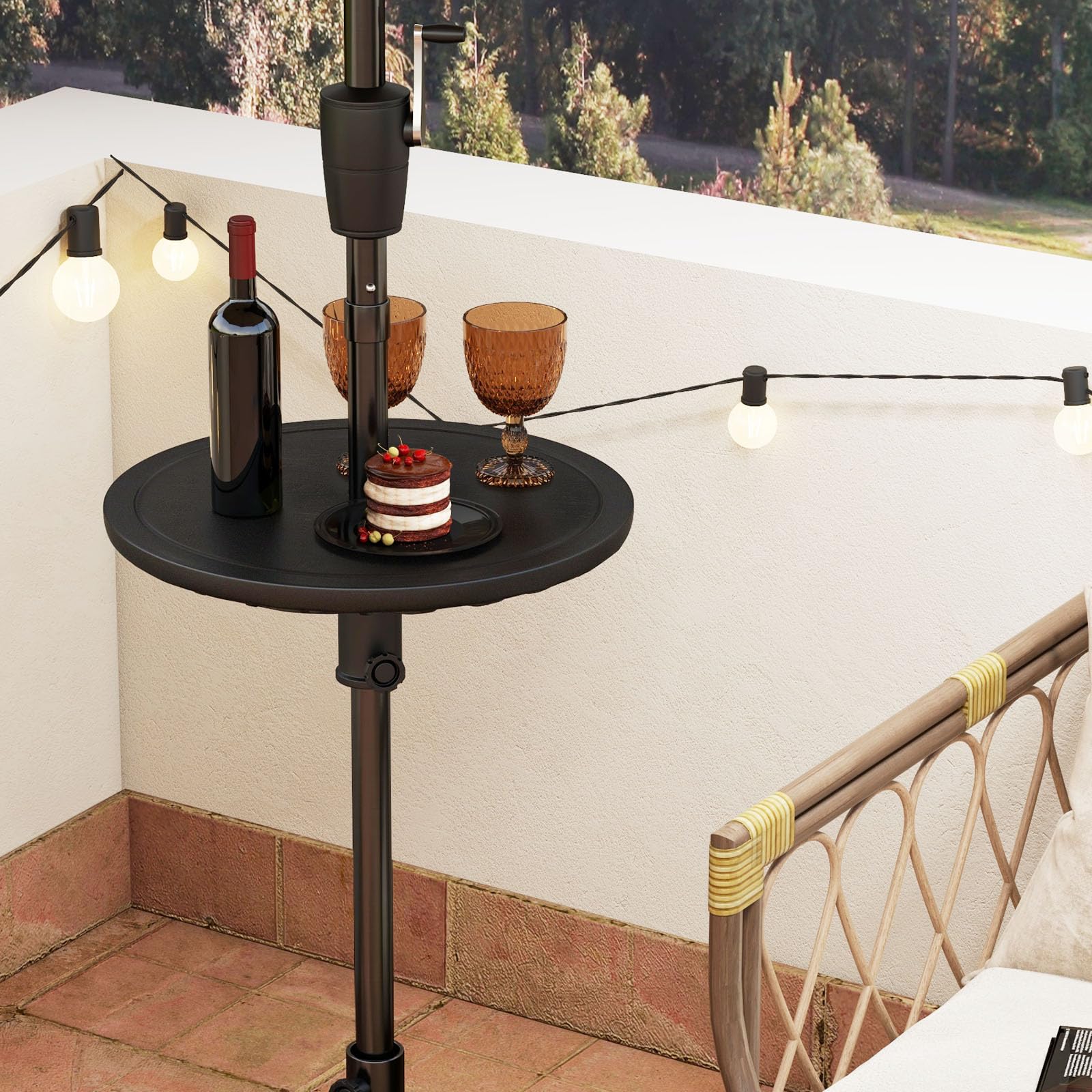 komfotteu-schirmtablett-50-cm-sonnenschirmtisch-h-henverstellbar-38-mm image 7