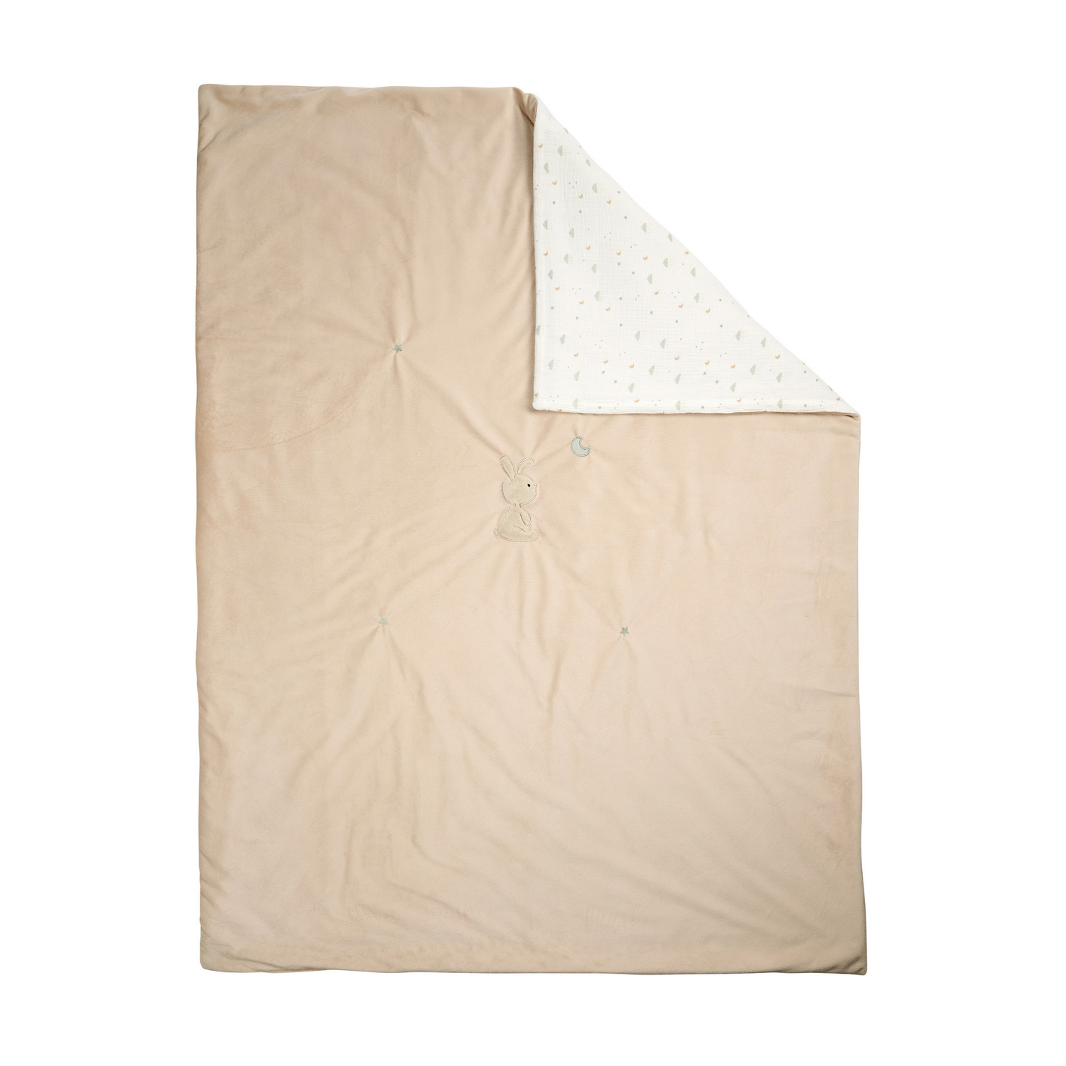 nattou-loulou-kuscheldecke-hase-100-x-140-cm-sand image 8