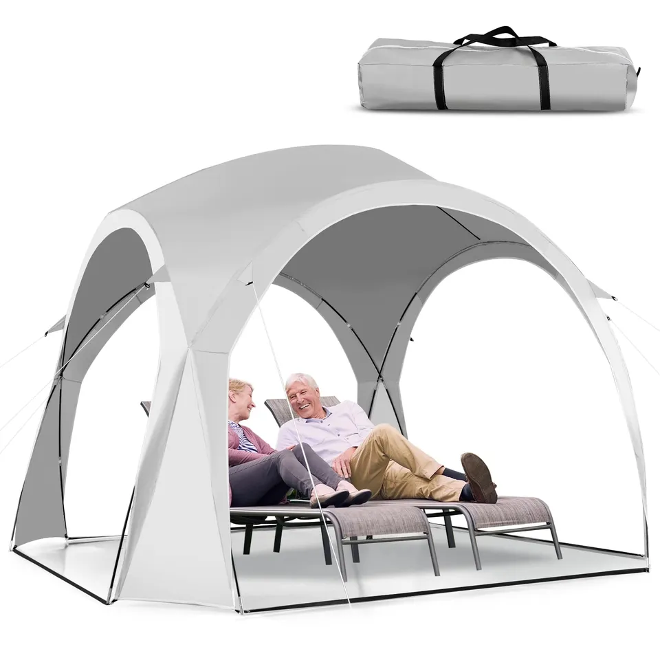 komfotteu-sonnenschutzzelt-faltbar-3-27-x-3-27-m-upf-50-f-r-5-6-personen image 1