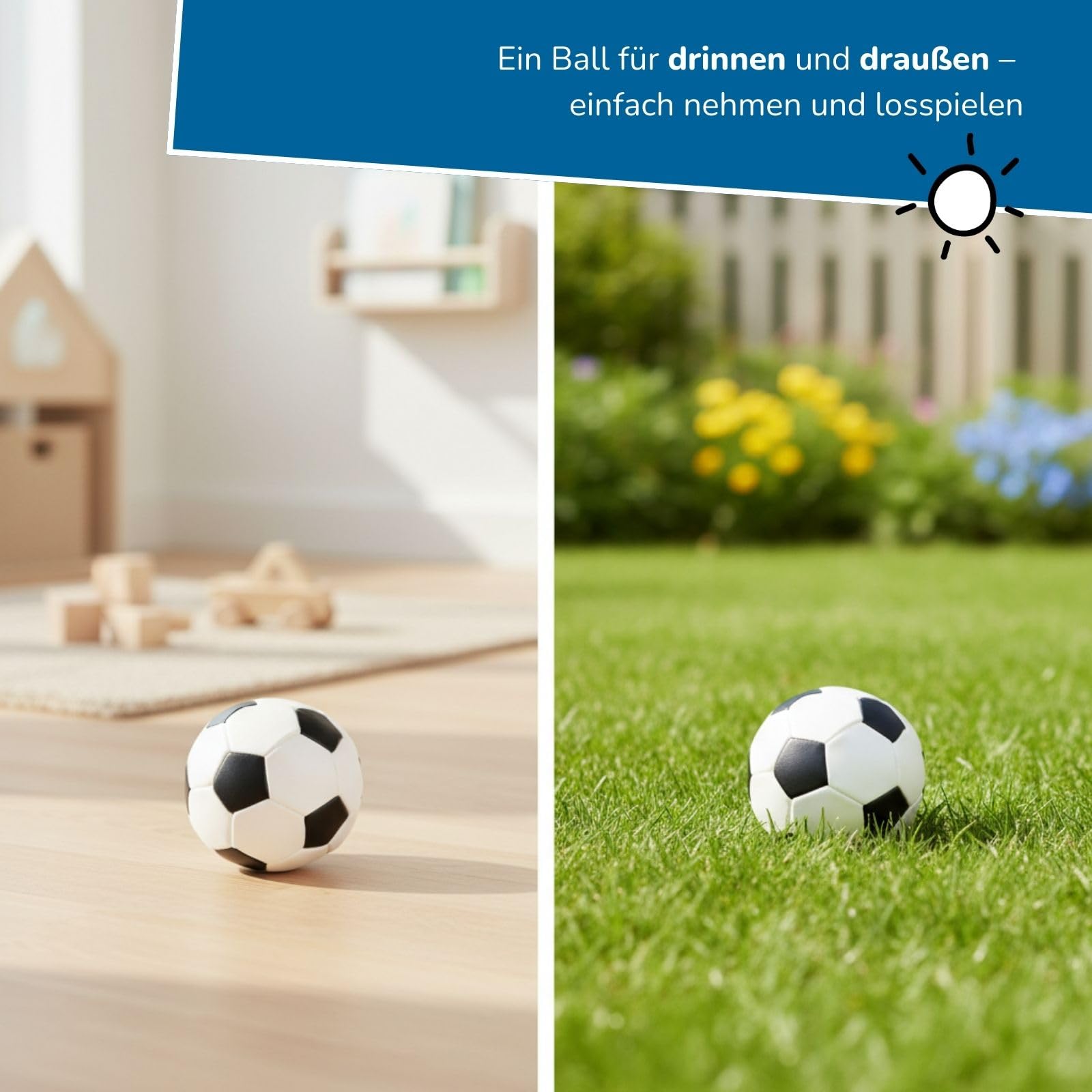 alldoro-softball-10-cm-schaumstoffball-12er-set-indoor-outdoor image 4