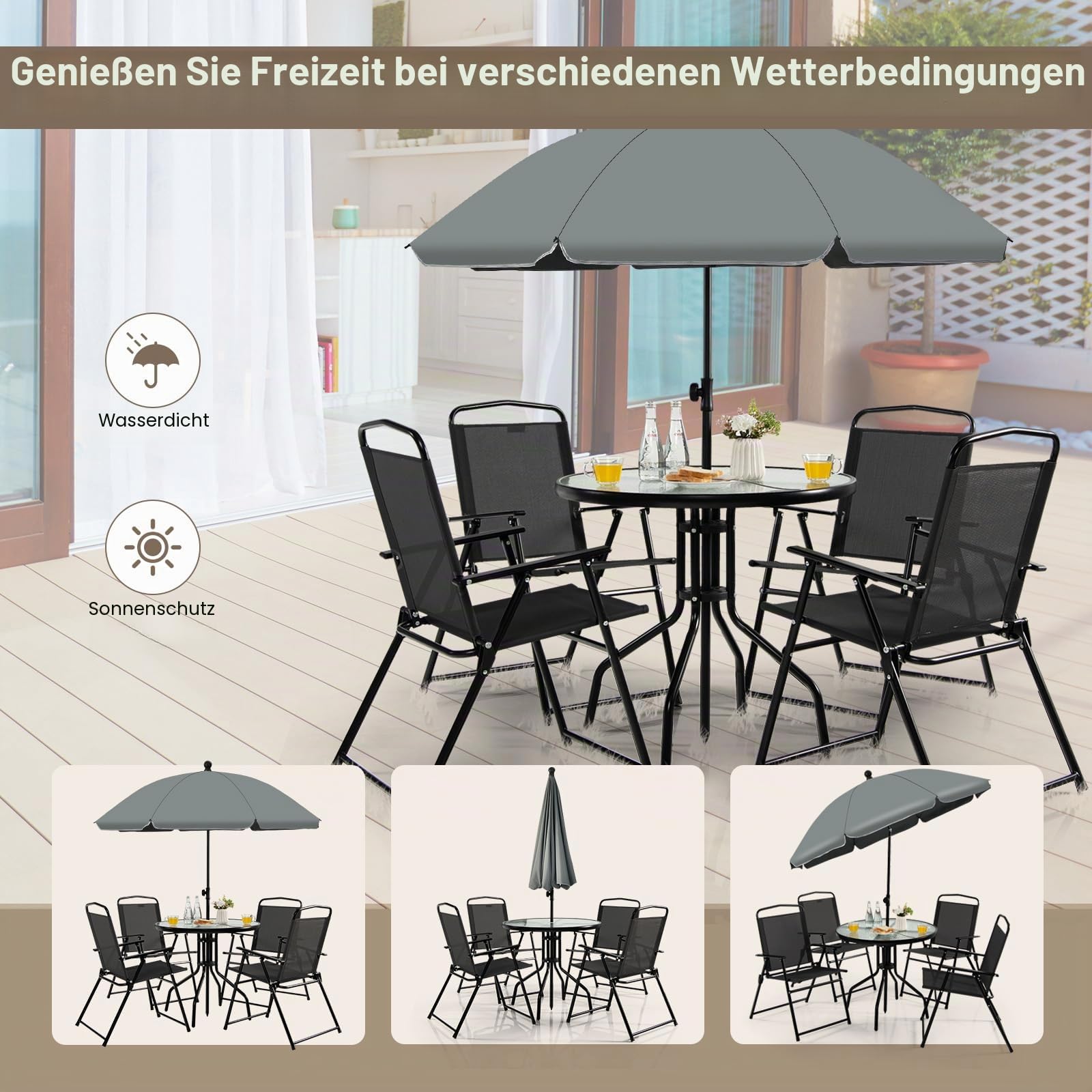 komfotteu-gartenm-bel-set-6-teilig-mit-sonnenschirm-glastisch-und-4-klappst-hlen image 5
