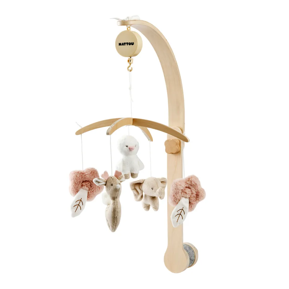 nattou-fanfan-musik-mobile-baby-holz-bettmobile image 1