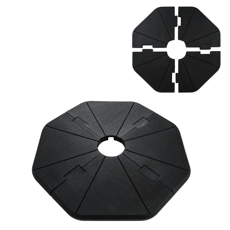 komfotteu-sonnenschirmst-nder-4-teilig-bef-llbar-ampelschirmst-nder-achteckig-bi image 1