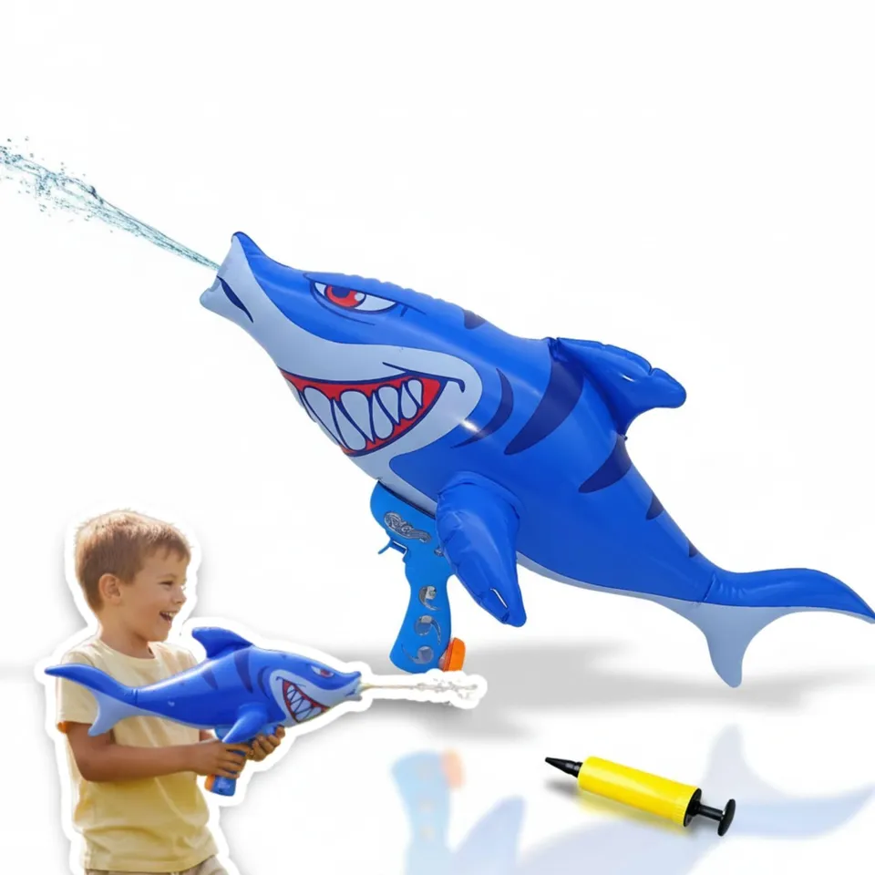 alldoro-aufblasbare-xxl-wasserpistole-hai-70-cm image 1