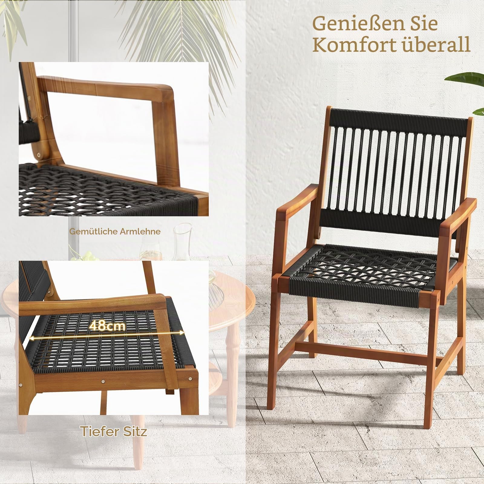 komfotteu-gartenst-hle-2er-set-akazienholz-geflecht-bis-160-kg image 5
